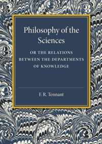 Philosophy of the Sciences