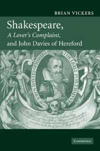 Shakespeare, 'A Lover's Complaint', And John Davies Of Hereford