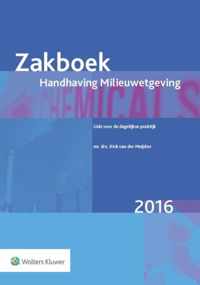 Zakboek handhaving milieuwetgeving 2016