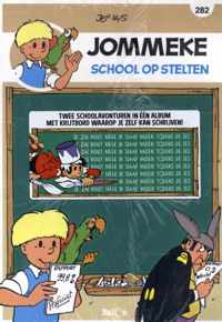 Jommeke strip - nieuwe look 282 -   Jommeke school op stelten