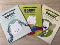 3 Borre boekjes ( uit de speciale serie van 6 )