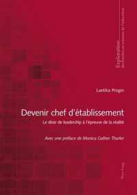 Devenir chef d'établissement