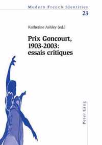 Prix Goncourt, 1903-2003