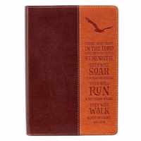 Wings Like Eagles Classic Lux-Leather Journal