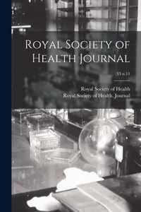 Royal Society of Health Journal; 33 n.11