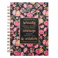 Serenity Prayer Lg Wirebound Journal