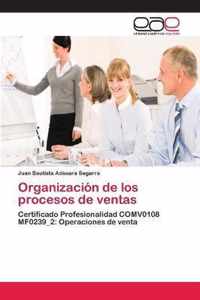 Organizacion de los procesos de ventas