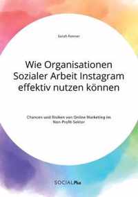 Wie Organisationen Sozialer Arbeit Instagram effektiv nutzen koennen. Chancen und Risiken von Online Marketing im Non-Profit-Sektor