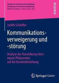 Kommunikationsverweigerung Und -Stoerung