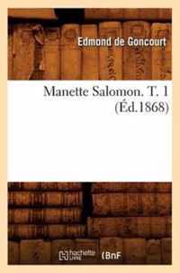 Manette Salomon. T. 1 (Ed.1868)