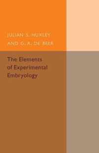 The Elements of Experimental Embryology