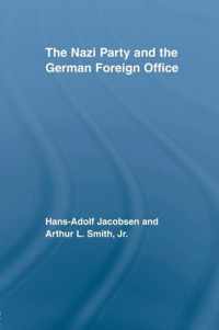 The Nazi Party and the German Foreign Office