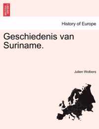 Geschiedenis van Suriname.