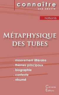 Fiche de lecture Metaphysique des tubes de Amelie Nothomb (Analyse litteraire de reference et resume complet)
