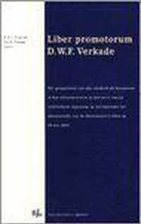 Liber promotorum voor D.W.F. Verkade