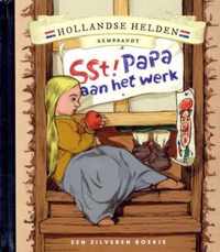 Hollandse Helden - Rembrandt - Zilveren boekje - Sst! Papa aan het werk