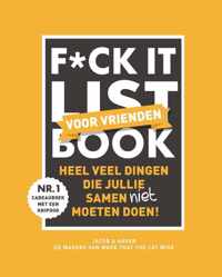 F*ck it list book voor vrienden