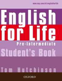 English for Life - Pre-Int student's book