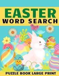 Easter Word Search Puzzle Book Large Print