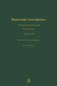 Ramesside Inscriptions