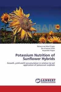 Potassium Nutrition of Sunflower Hybrids