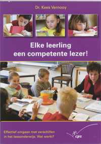 Elke leerling een competente lezer! - K. Vernooy - Paperback (9789065085504)