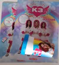 K3 pakket doeboek stickerboek beker kunststof 13 cm met schroefdeksel 12 kleurpotloden