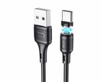 Hoco Magnetic Charging Kabel / Geen data - USB-C (1m)