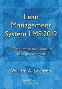 Lean Management System Lms: 2012