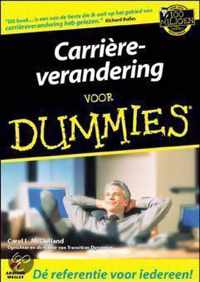 Voor Dummies - Carriereverandering voor Dummies