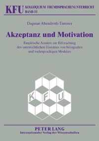 Akzeptanz und Motivation