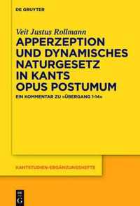 Apperzeption und dynamisches Naturgesetz in Kants Opus postumum