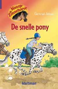 Manege de Zonnehoeve  -   De snelle pony