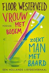 Vrouw met bloem zoekt man met baard