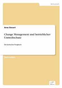 Change Management und betrieblicher Umweltschutz
