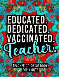 Teacher Coloring Book for Adults