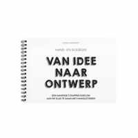 Handletter boek - doe boek - voor beginners - van idee naar ontwerp in 5 stappen