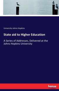 State aid to Higher Education
