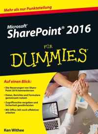 Microsoft SharePoint 2016 für Dummies