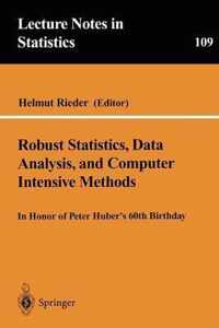 Robust Statistics, Data Analysis, and Computer Intensive Methods