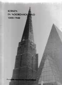 Kerken in noord-holland 1800-1940