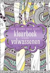 Het zevende enige echte kleurboek voor volwassenen