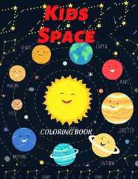 Kids Space Coloring Book