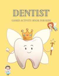 Dentist' Games Activity Book for kids