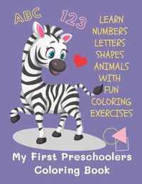 My First Preschoolers Coloring Book