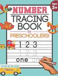 Number Tracing Book for Preschoolers