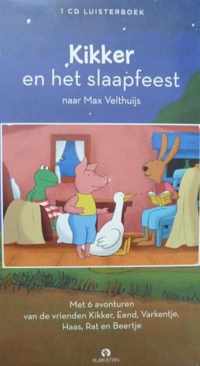 Kikker en het slaapfeest - Max Velthuijs - 1 cd - luisterboek