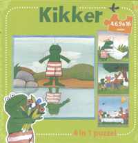 Kikker  -   Kikker 4 in 1 puzzel