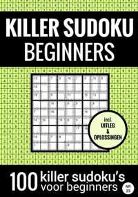 SUDOKU KILLER - Makkelijk - NR.23 - Puzzelboek met 100 Makkelijke Puzzels voor Volwassenen en Ouderen