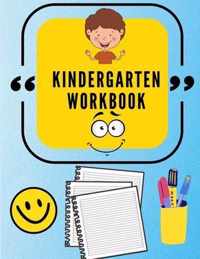Kindergarten Workbook: Tracing letters and numbers for preschool - Activity Book for Kids - Kindergarten - Sight Words - Math Exercises - Dra